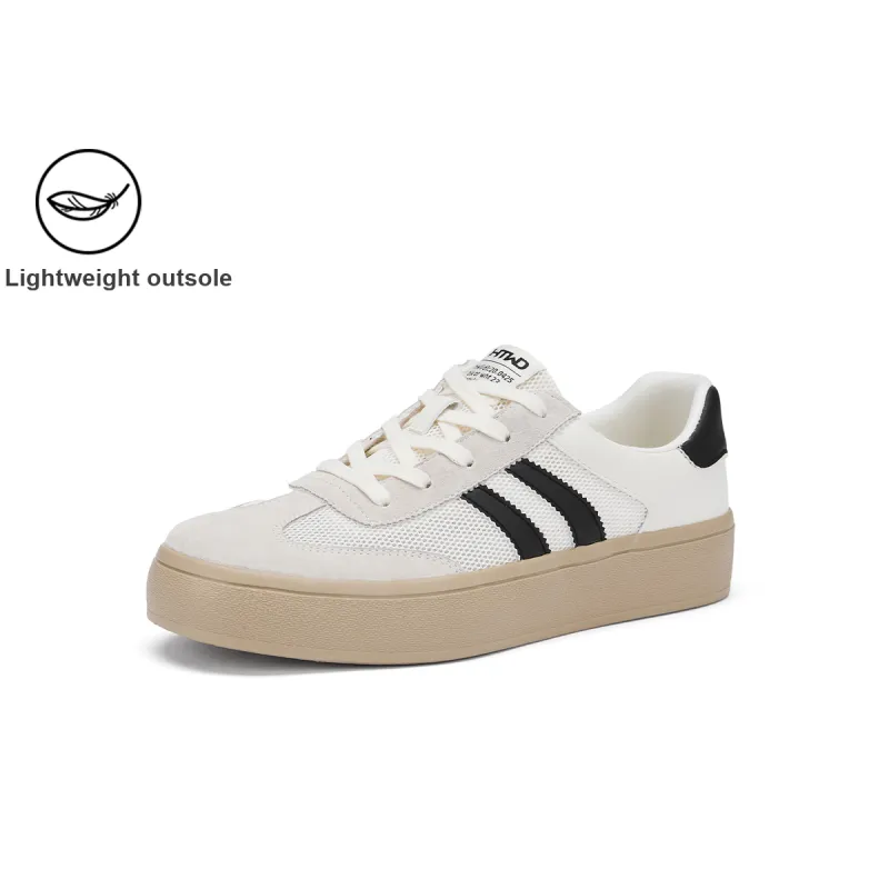 Hotwind Mesh German Army Trainers Lightweight And Breathable Low Top Skateboard Shoes Men's-7