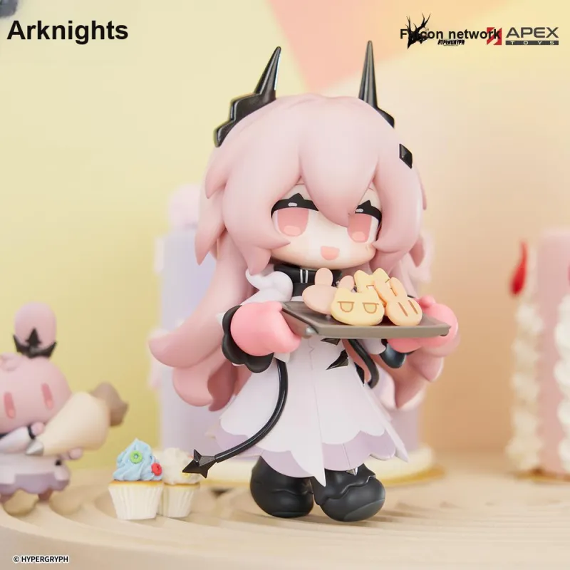 Arknights A Dessert, Amiya And The Demon King Chibi Figures-3
