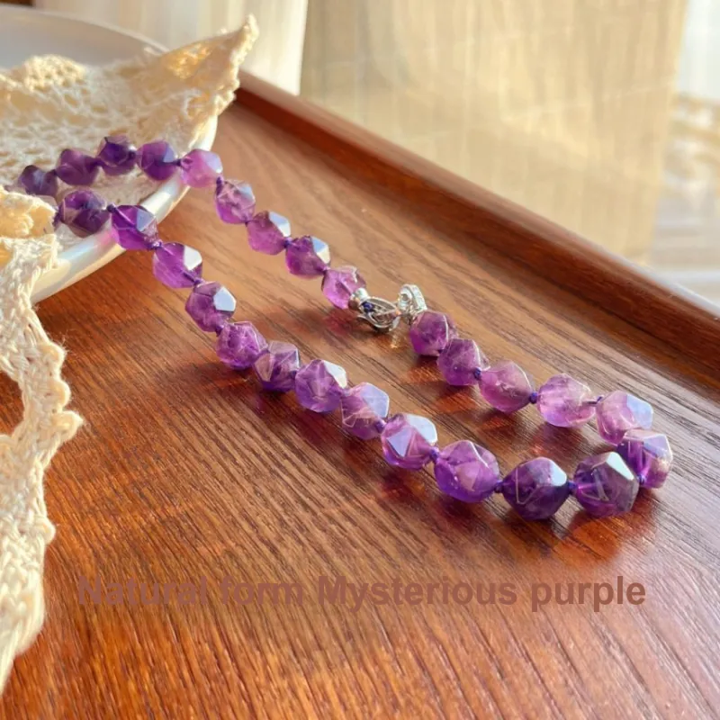 Long Fu Crystal Necklaces Women's-1