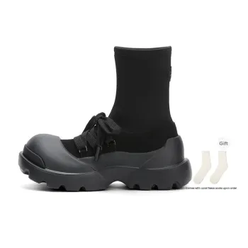 Ouder Snow Casual Shoes Women's High Top Black