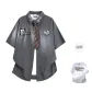 Dark Gray+White[T-Shirt]