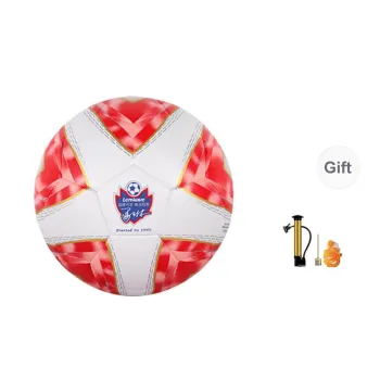 LENWAVE Size 5 Ball Soccer TPU Unisex Red