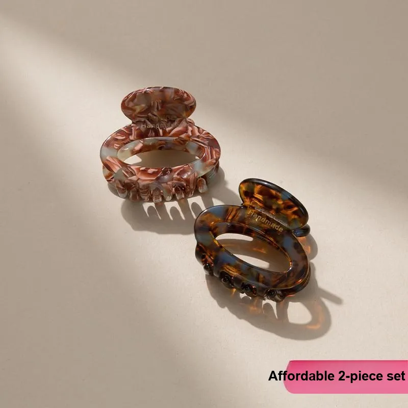 Yiru Acetate Plate Hair Clips Women's-1