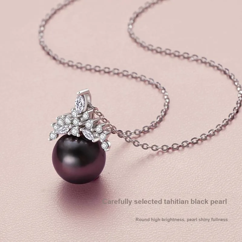 Inlady Saltwater Pearl Necklaces Women's-3