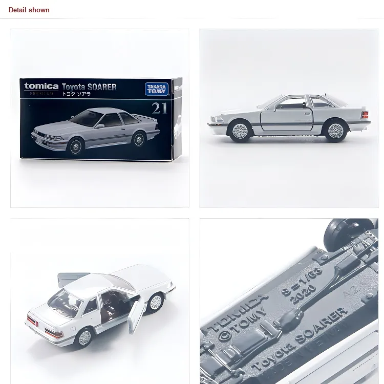 TAKARA TOMY Black Box Alloy Small Car TP21 Size SOARER Flying Lion Coupe Car Assembled Models Flagship-2