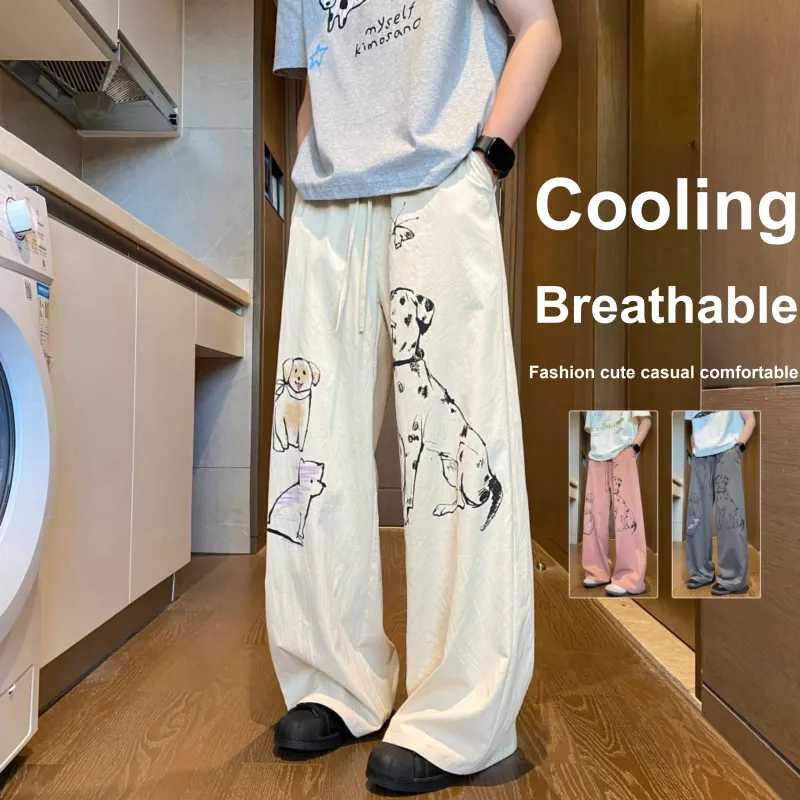 PANDA ADEVIL Casual Pants Unisex-1