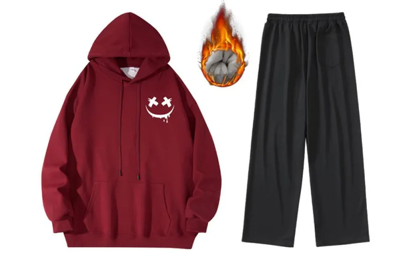Kingsgspc Sweatshirt Sets Unisex-7