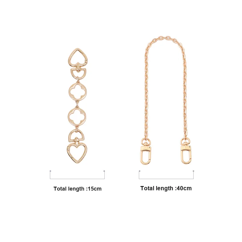 Gloya Metal Bag Accessory Women's Gold Tone-9