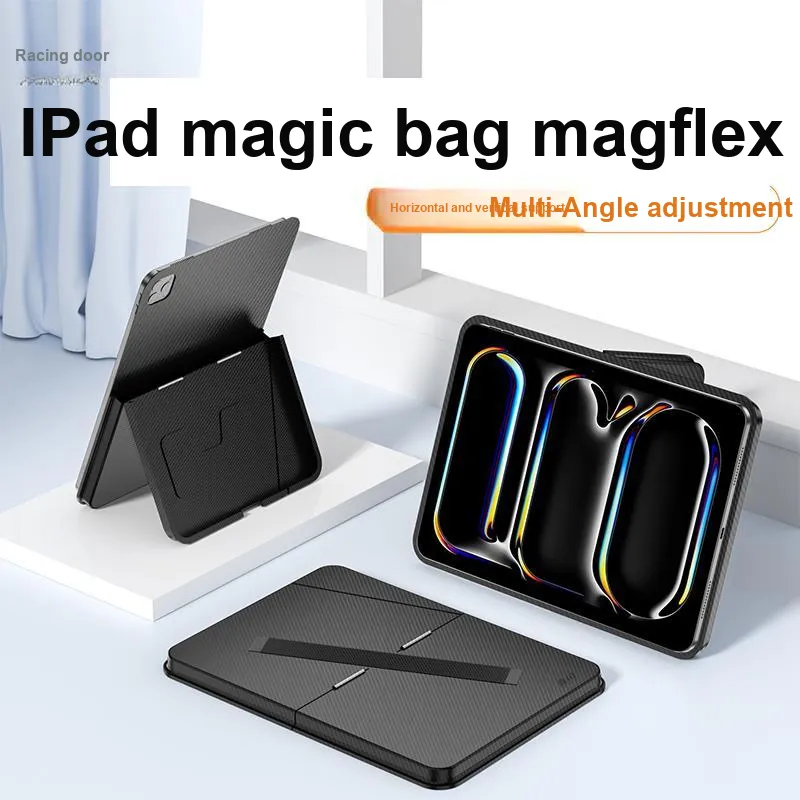 JINGSHAN Fully Enclosed Magnetic Multi Combination Display Compatibility IPAD Air4/5/6 Flat Protective Bag-3