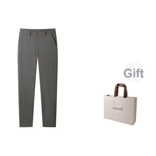 JUDGER Gray Men's Casual Pants JUDGER Серый Мужской Повседневный Брюки