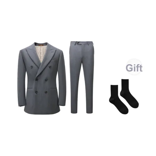 G·Mons Бизнес-костюм мужской титановый серый