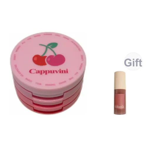 Cappuvini Трехцветный Вишня Румяна Крем Длинный Долговечный Легкий для Смесьи Матовый