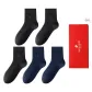 [5 Pack Box Included]Black *3, Navy Blue *2