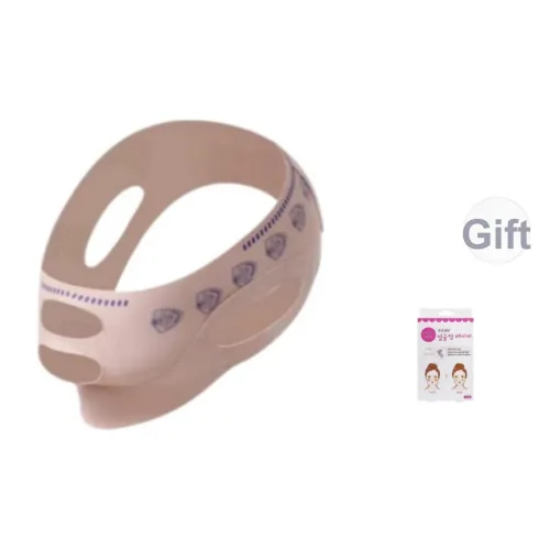 CHUNZHENDEWO Тонкий Face Bandages Бесшовный Кожаный цвет Подъемный Яблоко Кожа