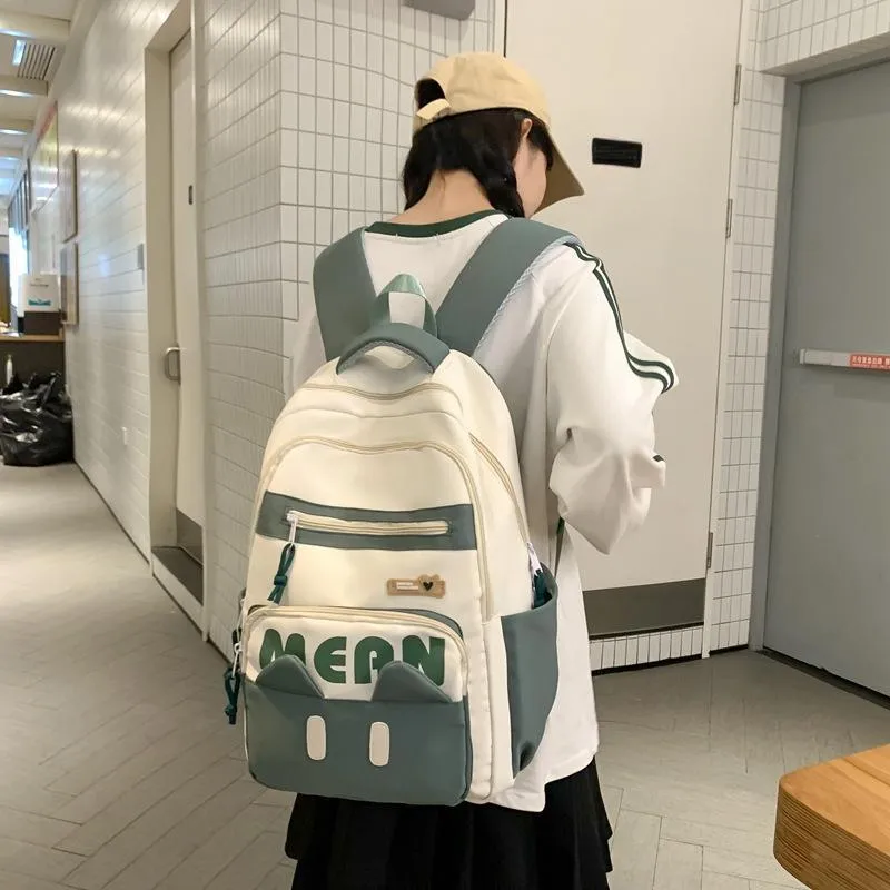 BALANG Nylon Backpack Unisex Multicolor-6