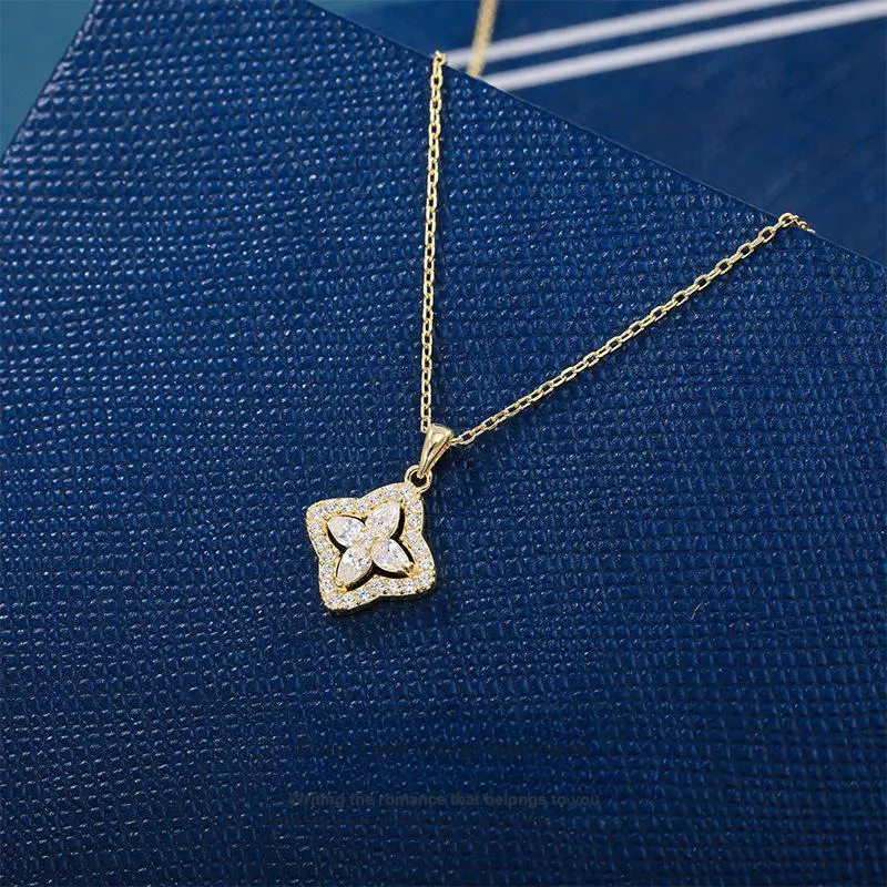 Vegetarian 925 Sterling Silver Necklaces Women's-2
