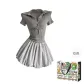 Gray (Shopping Bag Included)