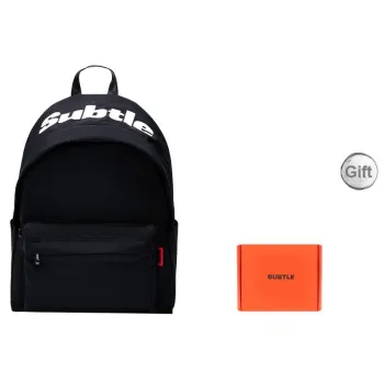 Subtle PU Backpack Large Size Unisex Multicolor