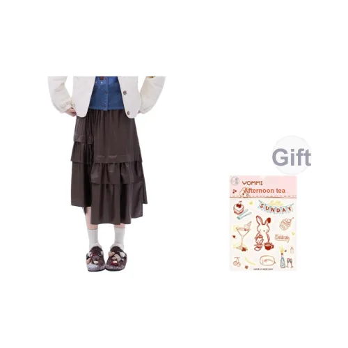 ZIHAN Повседневный Длинный Юбка Женские