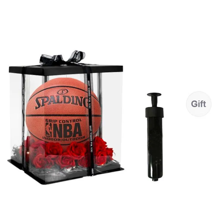 SPALDING PU Basketball Umber Size 7 Training Unisex-11