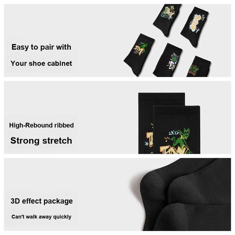 Mast Point Mid Calf Socks Unisex-12
