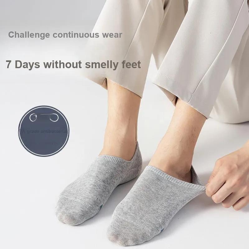 MIIOW No Show Socks Men's Combo Set-5