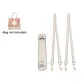 [Pink]Shoulder Strap 2 Pack+Shoulder Pads Set