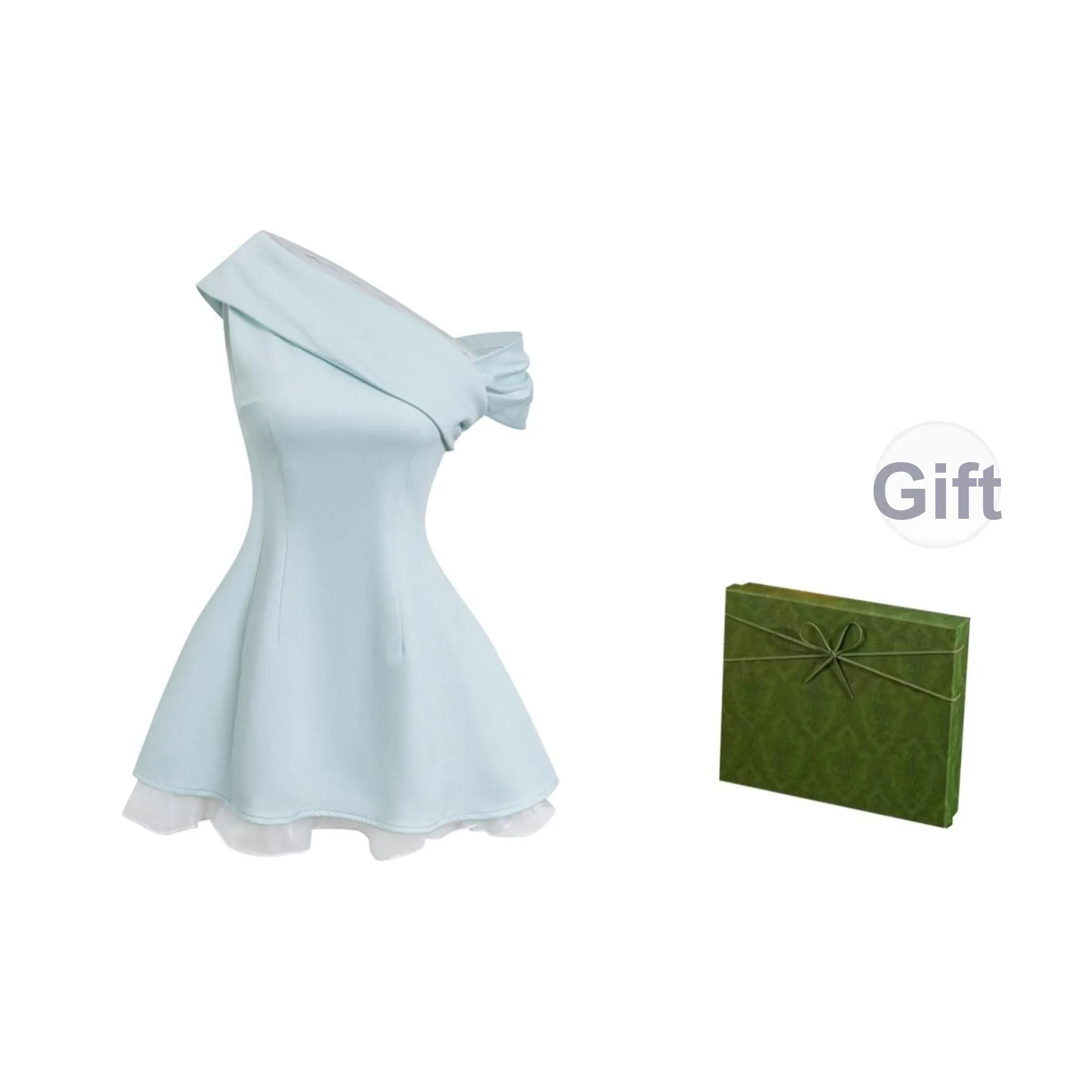 DITB Mint Green Женские Платья без рукавов