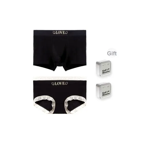 Maiden House Gift Box Set Муссовый черный Мужской+Муссовый черный Женский Унисекс Трусики-бикини