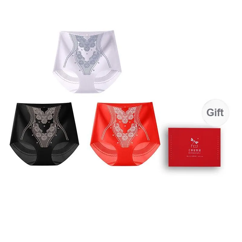 RED DRAGONFLY Underpants Women's 3 Pack Gift Box Set-7