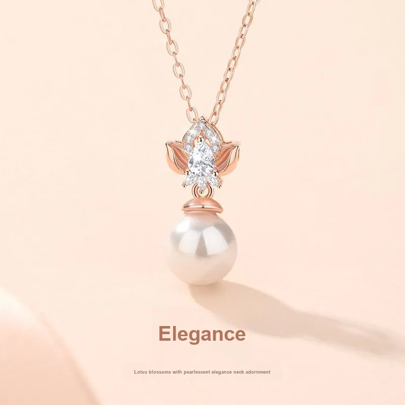 R Z Y S925 Silver Necklaces Women's-1