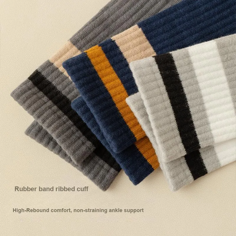 MIIOW Mid Calf Socks Unisex 3 Pack-3