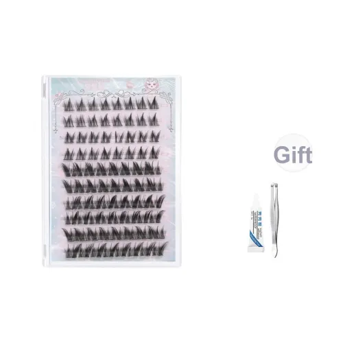 DOUDOUTIAN Клеящиеся ресницы для женщин