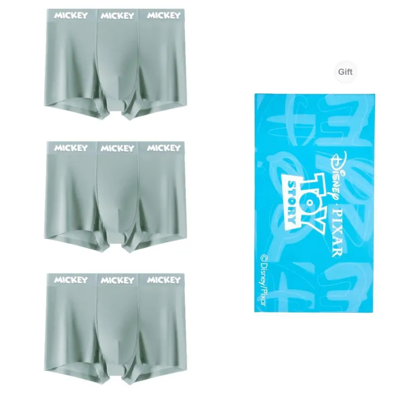 Disney Mickey Series Underpants Men's Shopping Bag Combo Set-14
