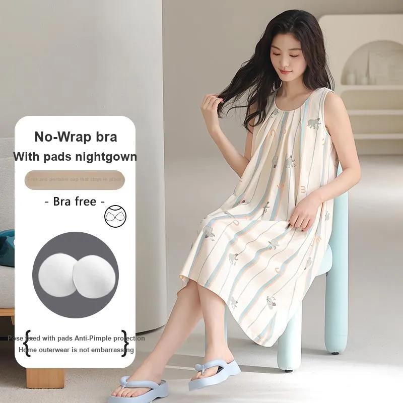 FENTENGCARE Women's Nightgowns-2