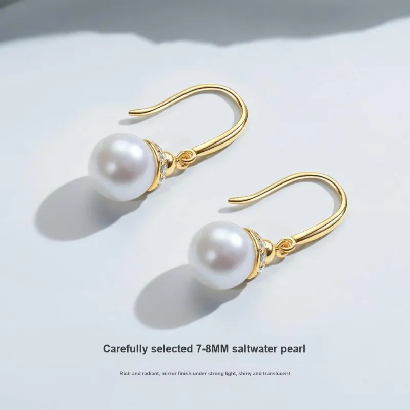 ME LUXE Pearl Earrings Women's-3