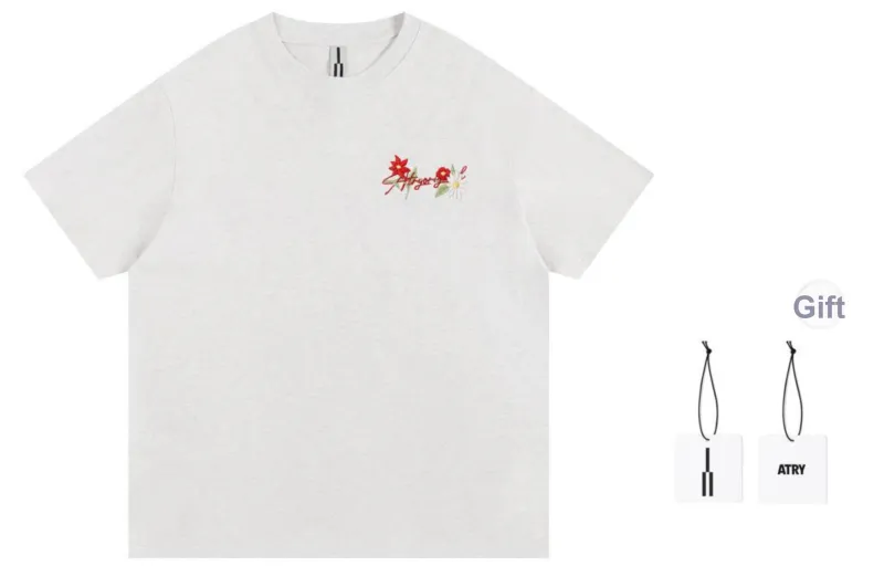 Atry Flower Body LOGO Series T Shirt Unisex-1