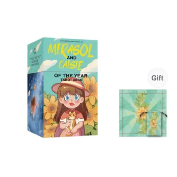 WEITETALUO MIRASOL And CAISIE Tarot Sunflower Of Last Year And Katsura Card White Board Games