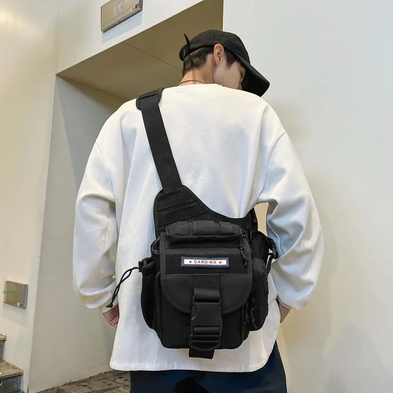Alcohol dragon Crossbody Bags Black-6