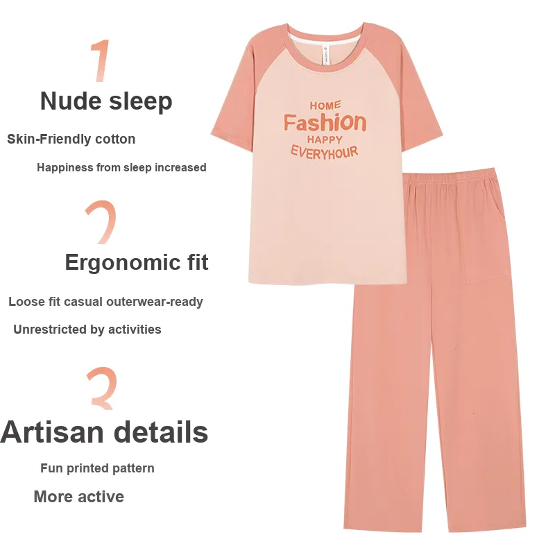 MADALLO Pajama Set Women's Orange Red-2
