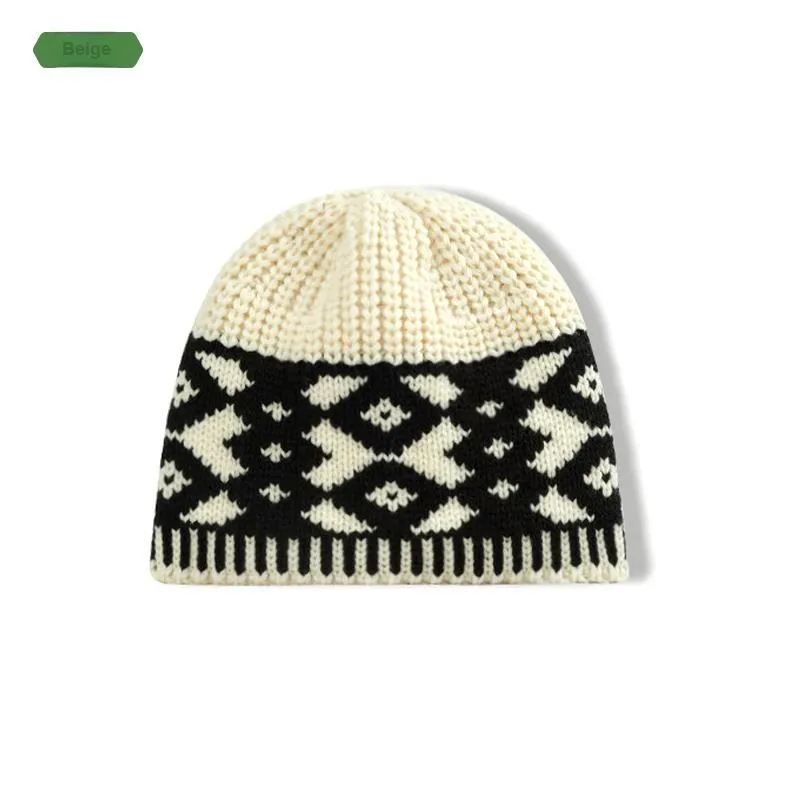 Mulinsen Knitted Fabric Beanies Unisex-1