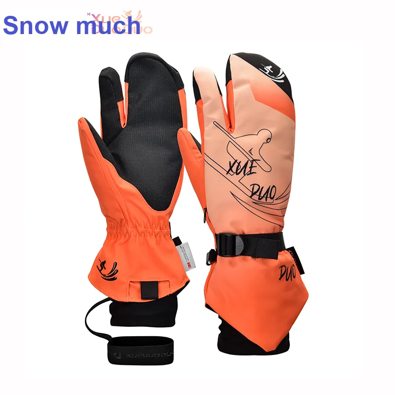A Lot Of Snow Ski Gloves Gloves-4