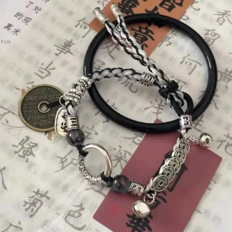 QUIET LOVE Alloy Rope Bracelets Women's-2