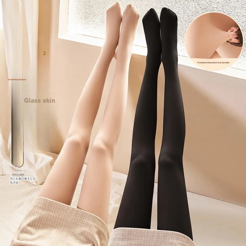 Lanza Pantyhose Women's 2 Pack Black-1