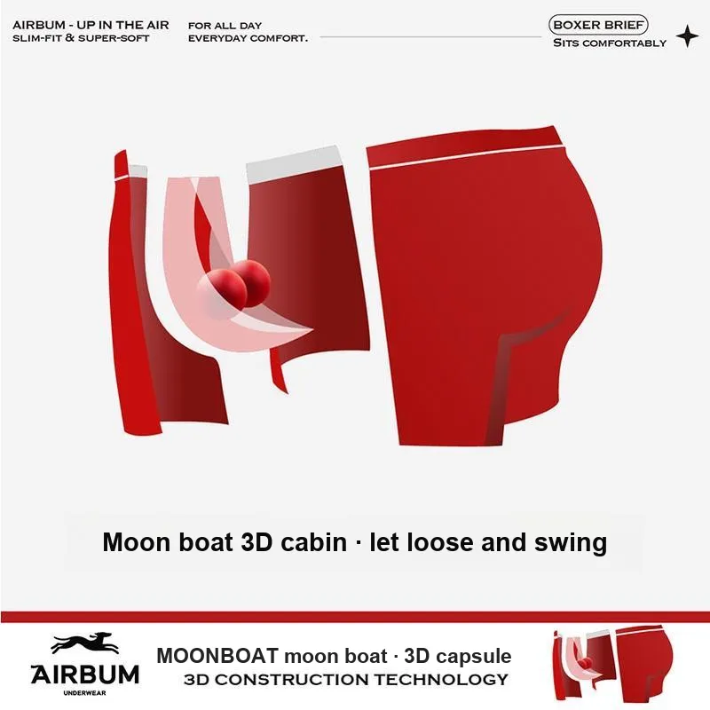 Airbum Underwear Boxer Shorts Men's 3 Pack-4