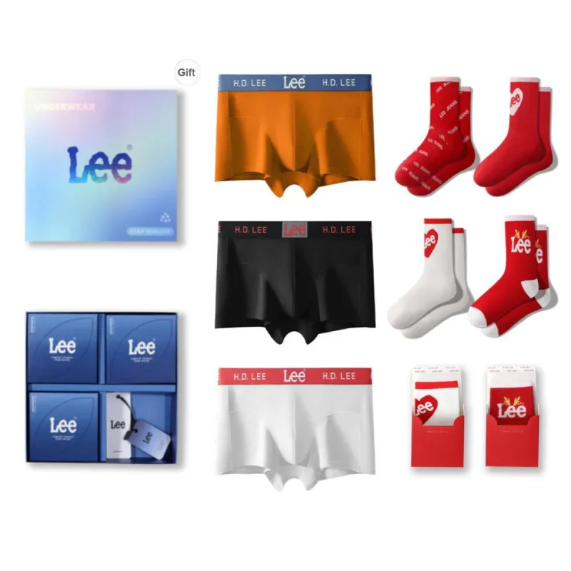Lee Underpants Men's Combo Set Gift Box Set-1