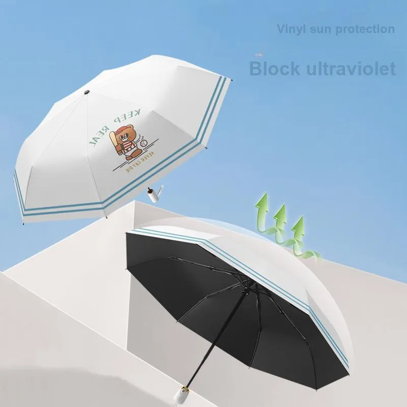 TLIT Dual Use Umbrella For Sunny And Rainy Days-4