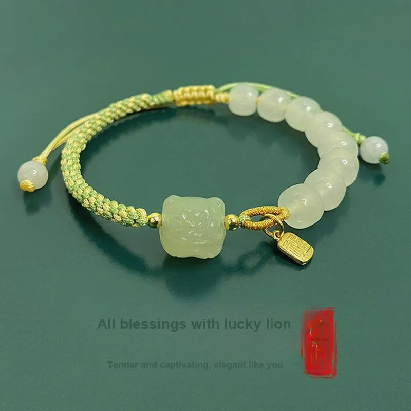 Fu Ru Ji Hetian Jade Bracelets White Jade/Pale Greenish White Jade Women's-2