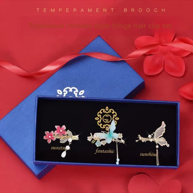 Enchanting Cat Alloy Hair Clips Women's-3