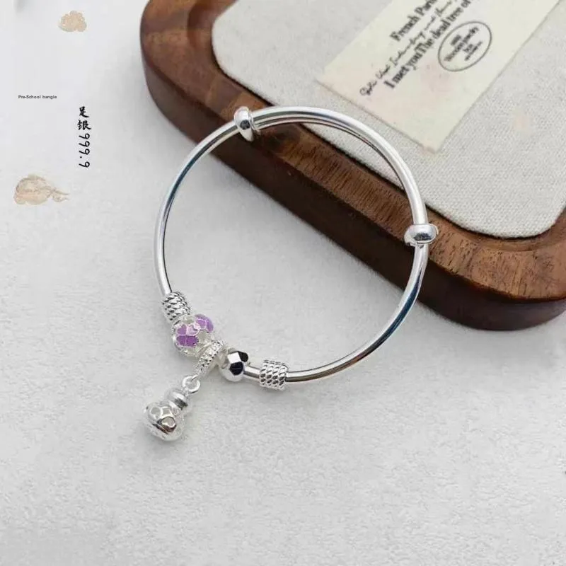 NSAOT 999 Fine Silver Bangles Kids'-2